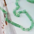 Green acrylic chain resin bag strap replacement fashionable mask chain accessory item - Emerald Green