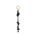 Handmade Woven Net Pocket Colored Stone Bag Charm Keychain Fashionable Women Pendant - Style 6