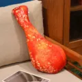 Creative simulation chicken leg plush pillow cute roasted food doll soft cushion home decor toy - Honey Crispy Style (20cm) / Honey Crispy Fried Chicken Leg