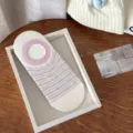 Japanische gestreifte flache unsichtbare Bootssocken für Damen, atmungsaktiv und bequem. - Einheitsgröße / Gestreift