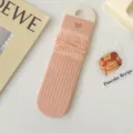 Frühling Sommer dünne Socken Herz süße Slouch Socken College Stil Damen Socke Variante. - Orange