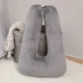 Cuscino a U in peluche grigio, morbido cuscino da collo multifunzionale per viaggi in auto. - 72*46cm (0.9kg) / Grigio scuro