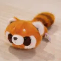 Cute red panda plush fridge magnet cute animal stuffed doll fluffy home decor gift toy lovely - Raccoon / 11cm