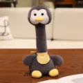 Cute long neck penguin plush toy soft animal doll children gift room decor fluffy stuffed toy - 23cm / Penguin