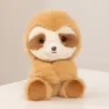 Cute sloth plush toy with magnetic hug arms, soft stuffed animal for kids. - Sloth / 18cm