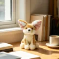 Cute fennec fox plush toy soft animal doll children soothing companion brown variant. - 15cm / Fox