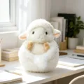 Cute fluffy sheep plush toy soft stuffed animal doll cozy room decor birthday gift for kids - 10cm Keychain / Lamb
