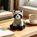 Cute plush raccoon toy, soft stuffed animal doll for kids soothing and wonderful home room decor. - 15cm / Raccoon