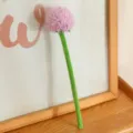 Cute plush flower toy home decoration soft stuffed plant doll cute aesthetic room decor gift - 25cm Purple Dandelion