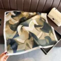 Foulard carré en soie pour femme imprimé cheval vintage élégant foulard de cou chic. - FG347-2