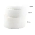 White glitter ribbon rolls in 10mm 25mm and 38mm widths for sewing crafts and hair bows. - 07 Width 1cm Length 5 Yards Per Roll