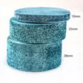 Blue glitter elastic ribbon set, sparkly webbing for DIY hair bows and garment sewing. - 13 Width 1cm Length 5 Yards Per Roll