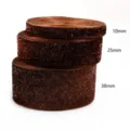 Brown glitter elastic ribbon webbing for DIY hair bows and sewing crafts, 38mm 25mm 10mm - 14 Width 1cm Length 5 Yards Per Roll