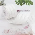 White Checkered Chiffon Ribbon Spool DIY Bowknot Material Craft Ribbon Sewing Trim - Width: 3.8cm * Length: 5 Yards / White