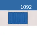 Blue solid color grosgrain ribbon sample SKU 1092 for bowknot decoration and gift wrapping - 1092 * 10 Yards/Roll