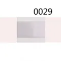 Ruban satin simple face unicolore en polyester pour noeuds DIY et emballage de cadeau. - Style Couleur Unie (0029) / Modèle 0029 - 10 Yards