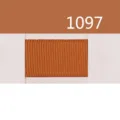 Caramel brown grosgrain ribbon sample swatch 5-10mm polyester fabric for floral bow decor. - 1097*10 Yards/Roll