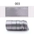 Set di rotoli di nastro in raso di poliestere argento variante 003 per confezioni e matrimoni. - Stile 003 (Larghezza 6mm)