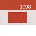 Solid color grosgrain ribbon swatch, color 1098, ideal for gift wrapping and DIY crafts. - 1098*10 Yards/Roll