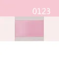 Einfarbig einseitiges Satinband Polyesterband rosa Farbcode 0123 für DIY Schleife Basteln - Rosa Stil (0123) / Modell 0123 - 10 Yards