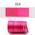 Pink Satin Ribbon Color 014 Polyester Fabric Ribbon for Gift Wrapping and Craft Decor - Style 014 (Width 6mm)