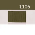 Solid color ribbed ribbon polyester tape color swatch 1106 for floral gift wrapping DIY bow. - 1106*10 Yards/Roll
