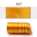 Gold satin ribbon polyester fabric roll for gift packaging wedding decoration cake baking - Width 6mm (25 Yards/Roll) / Gold Yellow