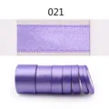Solid color purple satin ribbon for gift wrapping, wedding decoration, and baking crafts. - Width 6mm (25 Yards/Roll) / Light Purple