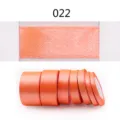 Orange satin ribbon roll for gift wrapping, wedding party decoration and cake baking. - Width 6mm / Orange
