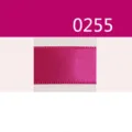 Magentafarbenes Satinband für DIY-Bastelarbeiten, Geschenkverpackungen und Feiertagsdekorationen. - Magenta Stil (0255) / Modell 0255 - 10 Yards