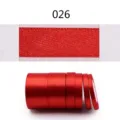 Solid red satin ribbon for gift packaging, wedding decoration, and craft projects. - 6mm (25 Yds/Roll) / Red