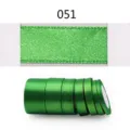 Green Satin Ribbon Polyester Fabric Gift Wrapping Ribbon Wedding Party Decor Craft Supply - 6mm (25 Yds/Roll) / Green