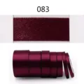 Burgundy satin ribbon polyester fabric for gift packaging wedding decoration craft DIY. - 6mm (25 Yds/Roll) / Dark Wine Red