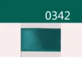 Einfarbiges Satinband einseitig Polyester Stoffrolle für DIY Geschenke Schleife Deko 0342 - Dunkelcyangrün Stil (0342) / Modell 0342 - 10 Yards