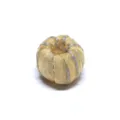 Gold mesh fabric spacer bead DIY handmade bracelet jewelry making accessory - Yellow