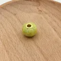 Colorful plush metal hole bead handmade DIY charm for phone bag chain jewelry accessories - 5#