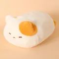 Cute lying cat plush pillow, soft stuffed animal toy for kids and cozy home decoration. - 45cm / Orange and White Cat