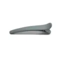 Large matte grey duckbill hair clip, seamless side clip for makeup and daily hairstyling. - Gray