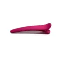 Large pink duckbill hair clip, seamless styling pin for makeup, washing and daily wear. - Rose Red