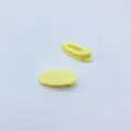 Minimalist yellow candy color duckbill hair clip cute daily hair styling accessory for kids - Yellow