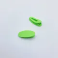 Candy color duckbill hair clips minimalist style bangs clips cute hair accessories for daily use - Green