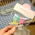 Mini hair claws translucent cute small claw clips colorful drop oil hair accessories for girls - Bow Tie / 4 Pieces/Pack