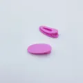 Pink duckbill hair clip candy color hair accessory for kids daily styling and DIY use - Rose Red