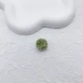 Retro green plush pom pom ball DIY jewelry accessories pendant earring making material - Green (#8)
