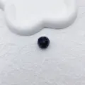 Dark grey fluffy pom pom DIY charm pendant material for handmade earrings and jewelry. - Dark Gray (#13)