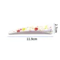 Colorful graffiti duckbill hair clip, plastic splatter pattern side hair pin for girls. - A-166 12cm Splatter Mix