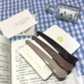 Stylish marble texture duckbill hair clip for women, chic side hair accessory variant. - Light Gray + Dark Gray + Black