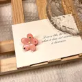 Koreanische Gelee Farbe süße Blume Haarspange Clip Kinder süße Haar Accessoires Deko - Pfirsich