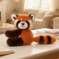 Süßes magnetisches roter Panda Plüschtier Puppe für Kühlschrankmagnet und Heimdekor Variante. - Kleiner Panda