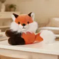 Cute magnetic fox plush toy, soft stuffed animal doll for lovely room decoration and gift. - Fox